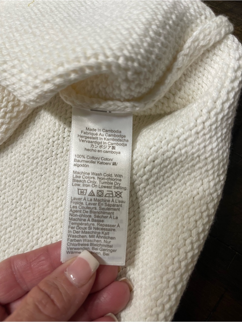 J. Crew Roll Neck Cream Oversized Sweater NWT XXS CX415 $98 - Picture 6 of 8